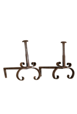 Outils De Cheminée Dans Un Style Rustique Français