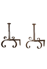 Outils De Cheminée Dans Un Style Rustique Français