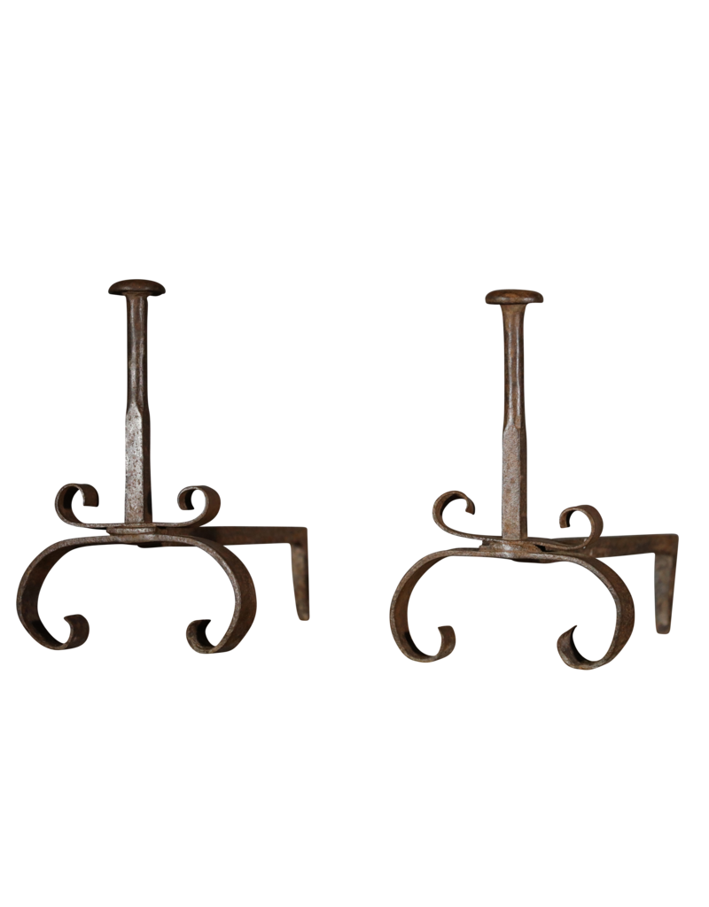 French Rustic Style Fireplace Tools