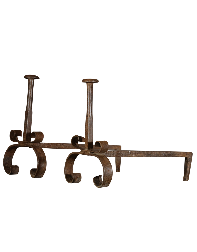 Outils De Cheminée Dans Un Style Rustique Français