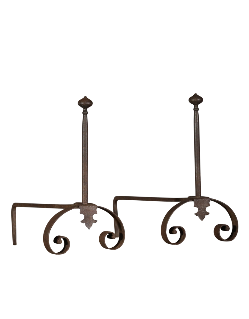 Elegant 19th Century French Decorative Fireplace Objects