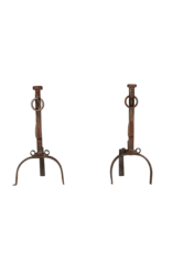 Elegant French Andiron