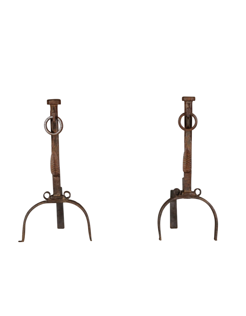 Elegant French Andiron