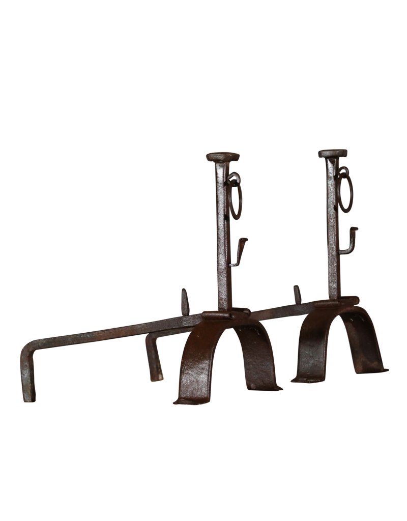 19th Century Pair Andiron