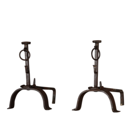 Par de morillos del siglo XIX