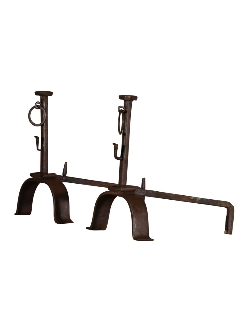 19th Century Pair Andiron