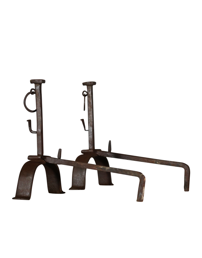 19th Century Pair Andiron