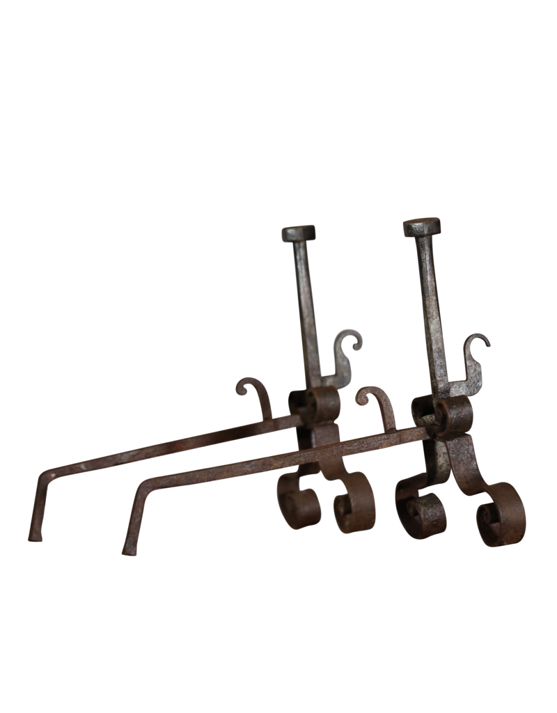 Rustic Elegant French Andiron