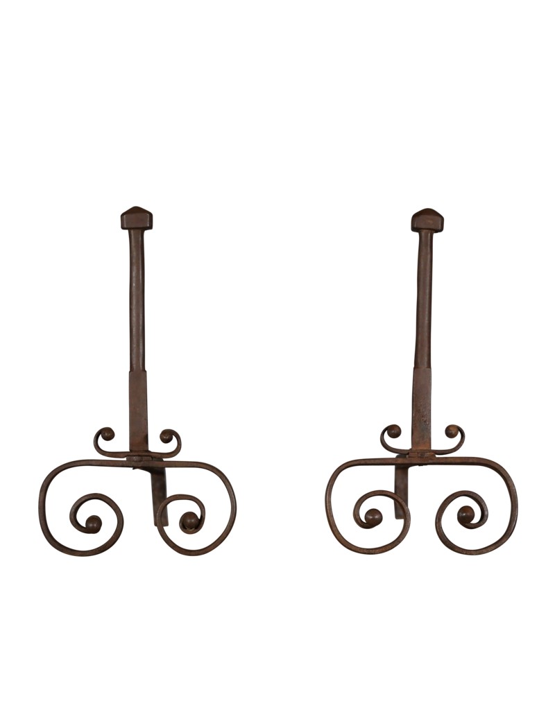 Maison Leon Van den Bogaert Extra Long Fire Andiron