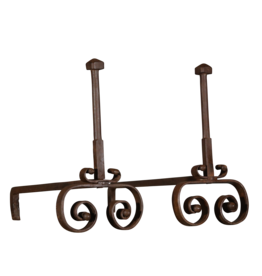 Maison Leon Van den Bogaert Extra Long Andiron — 58 cm High