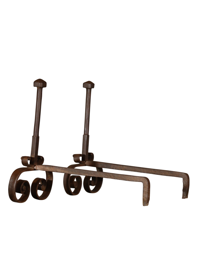 Maison Leon Van den Bogaert Extra Long Fire Andiron