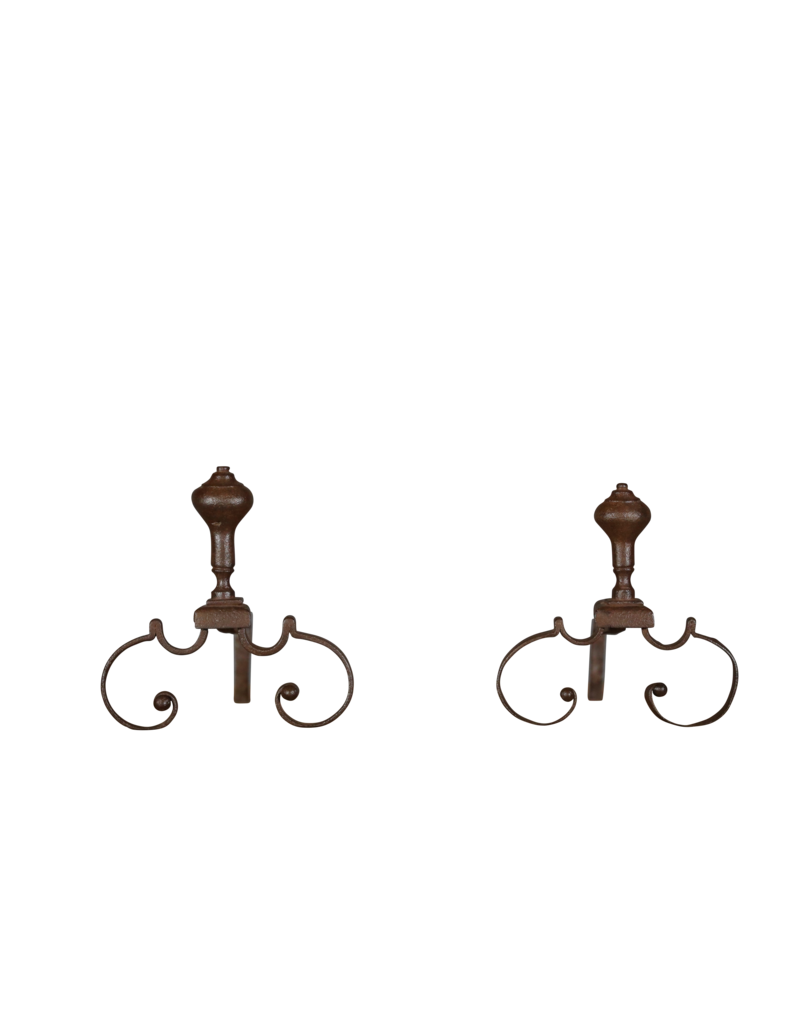 Maison Leon Van den Bogaert Decoración Chimenea Siglo XVII En Hierro Forjado