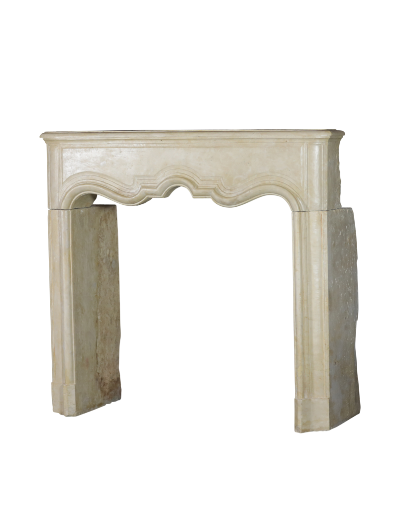 Maison Leon Van den Bogaert Chic French Antique Fireplace Surround