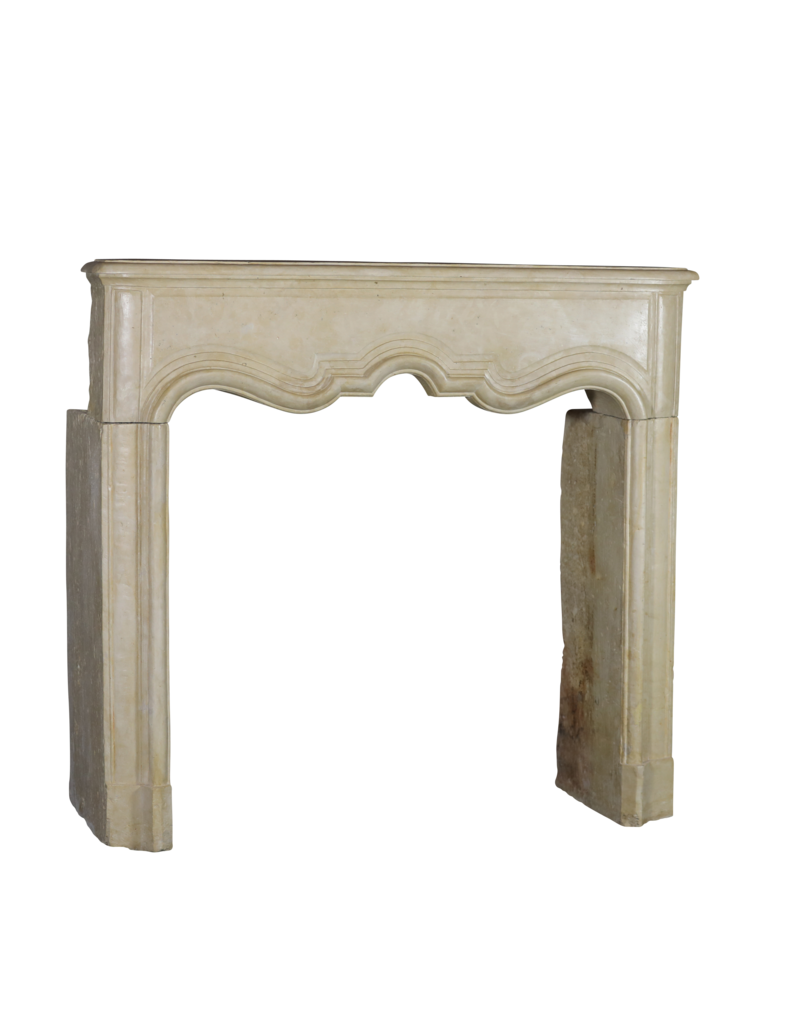 Maison Leon Van den Bogaert Chic French Antique Fireplace Surround