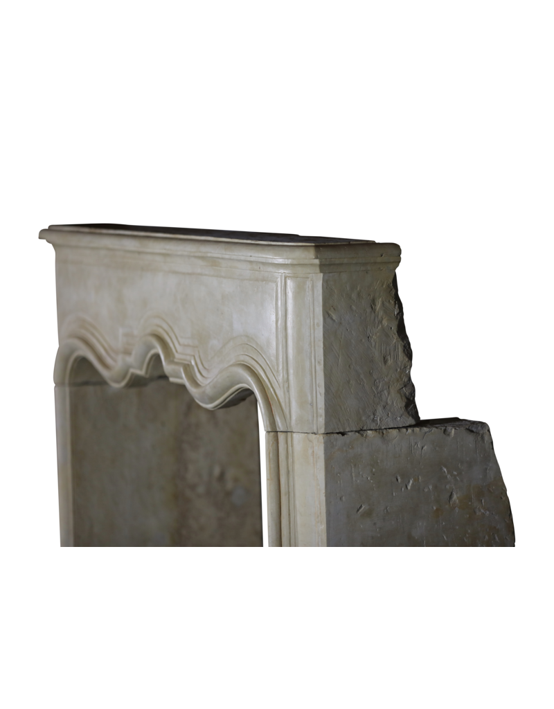 Maison Leon Van den Bogaert Chic French Antique Fireplace Surround