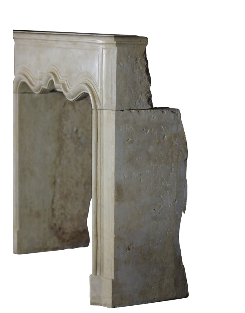 Maison Leon Van den Bogaert Chic French Antique Fireplace Surround