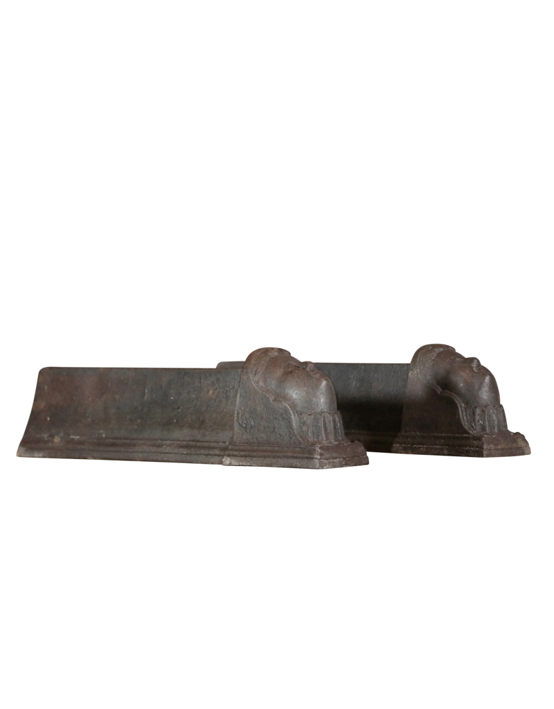 Maison Leon Van den Bogaert Andiron Francés Original Único