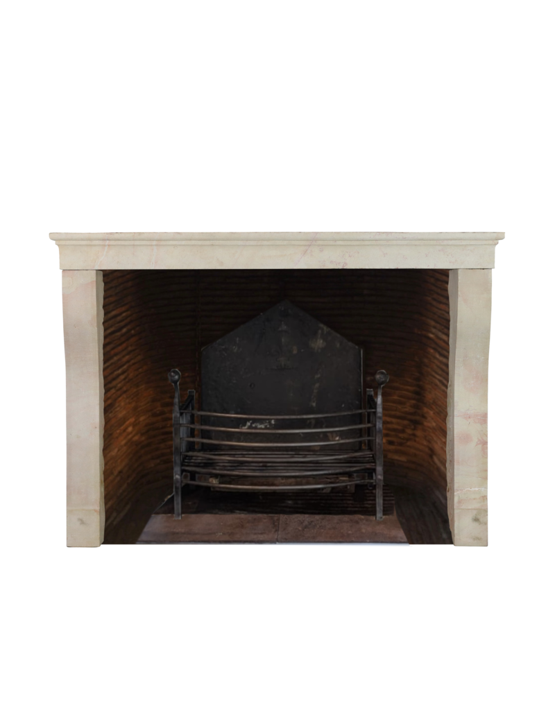 Timeless Rustic Stone Fireplace Surround