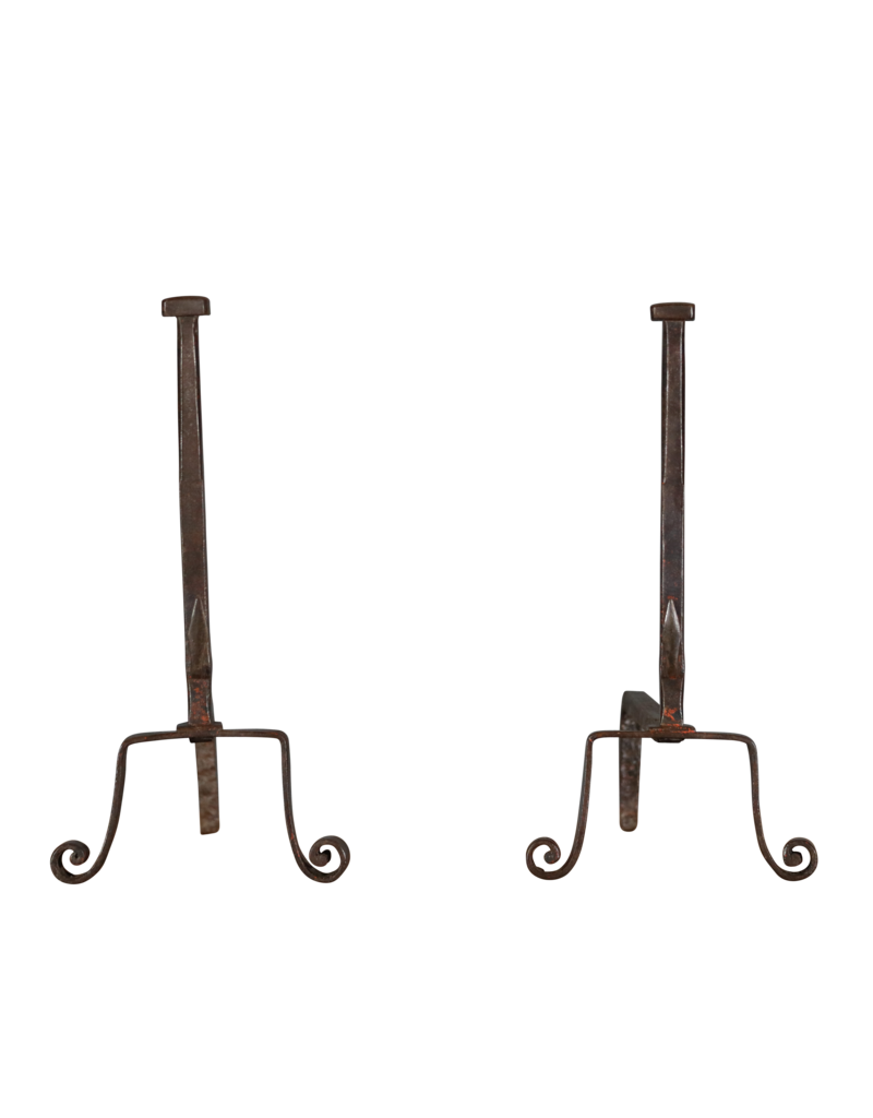 Elegant French Andiron