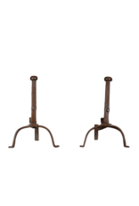 Maison Leon Van den Bogaert Extra Heavy Andiron — 45 cm High