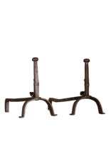 Maison Leon Van den Bogaert Extra Heavy Andiron — 45 cm High