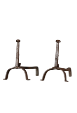 Maison Leon Van den Bogaert Extra Heavy Andiron — 45 cm High