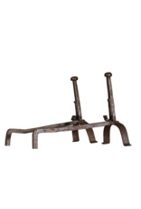 Maison Leon Van den Bogaert Extra Heavy Andiron — 45 cm High