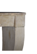 Original francés de piedra caliza de la chimenea