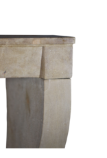 Original French Limestone Fireplace Surround