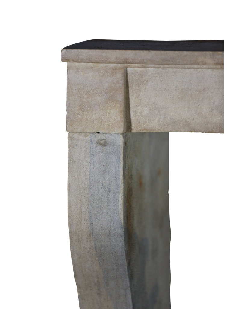 Original francés de piedra caliza de la chimenea