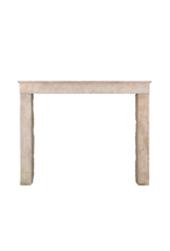 French Rose Liseron Stone Reclaimed Fireplace Surround