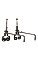 Maison Leon Van den Bogaert Rustic Pair Andiron — 50 cm High