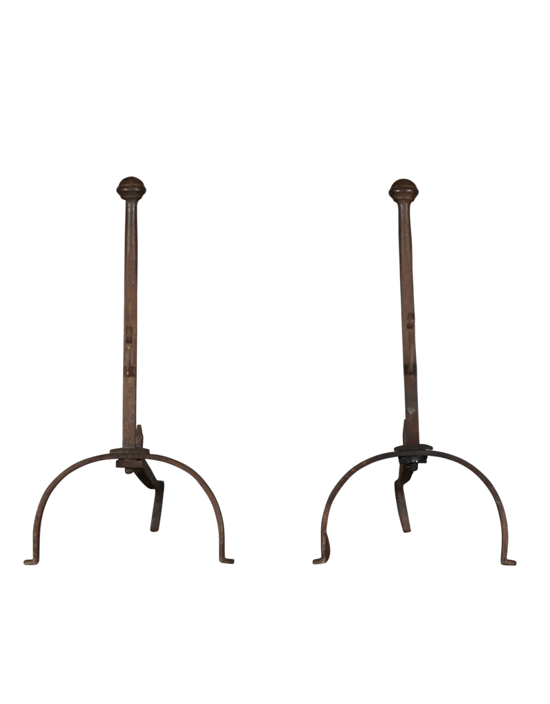 Maison Leon Van den Bogaert Elegante Smeedijzeren Vuurbokken Voor Een Optimaal Haard Decor