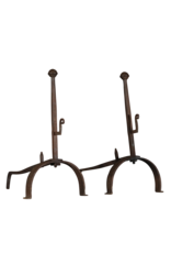 Elegant Wrought Iron Fireplace Decor Objects