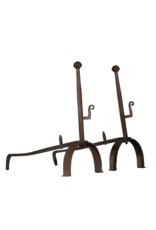 Elegant Wrought Iron Fireplace Decor Objects