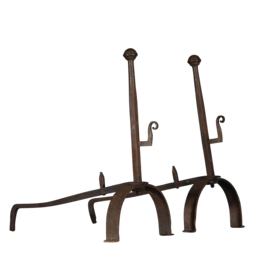 Elegant Wrought Iron Fireplace Decor Objects