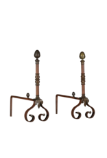 Maison Leon Van den Bogaert Französisches elegantes rustikales Kaminzubehör