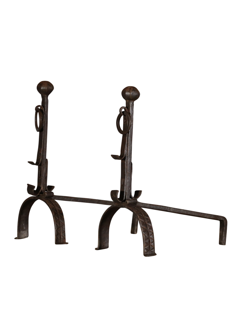 Maison Leon Van den Bogaert Basic Strong Andiron — 60 cm High