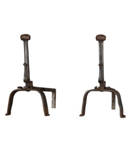 Accesorios rústicos franceses para chimeneas