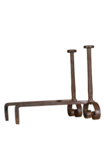 Maison Leon Van den Bogaert Solid French Andiron — 76 cm High
