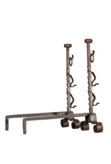 Maison Leon Van den Bogaert Savoyarde Andiron — 75 cm High
