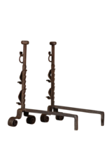 Maison Leon Van den Bogaert Savoyarde Andiron — 75 cm High