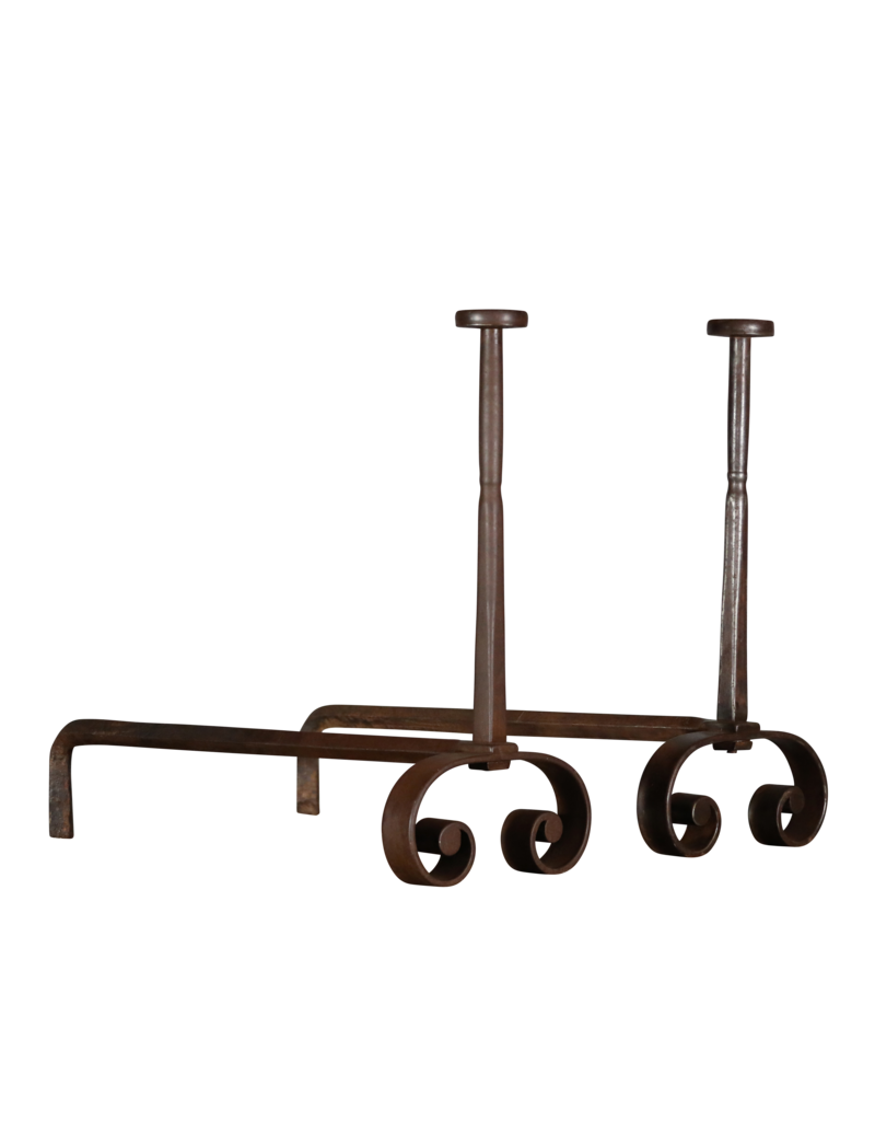 Maison Leon Van den Bogaert Andiron Forjado Fuerte