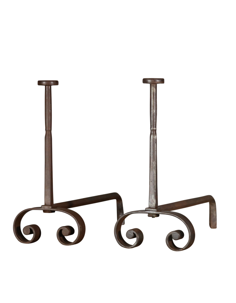 Maison Leon Van den Bogaert Andiron Forjado Fuerte
