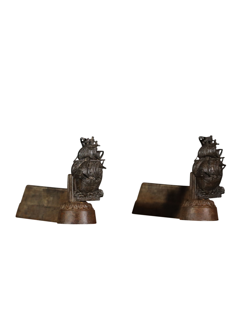 Maison Leon Van den Bogaert 16Th Century Galleon — 21 cm High