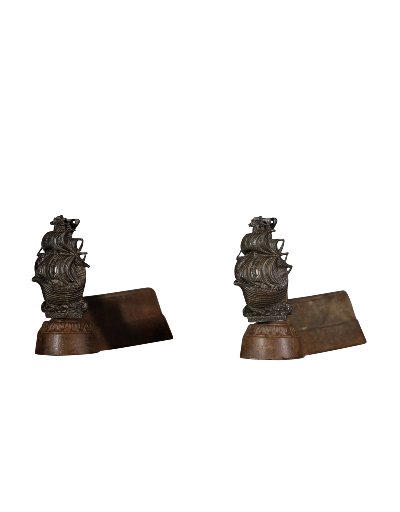 Maison Leon Van den Bogaert 16Th Century Galleon — 21 cm High