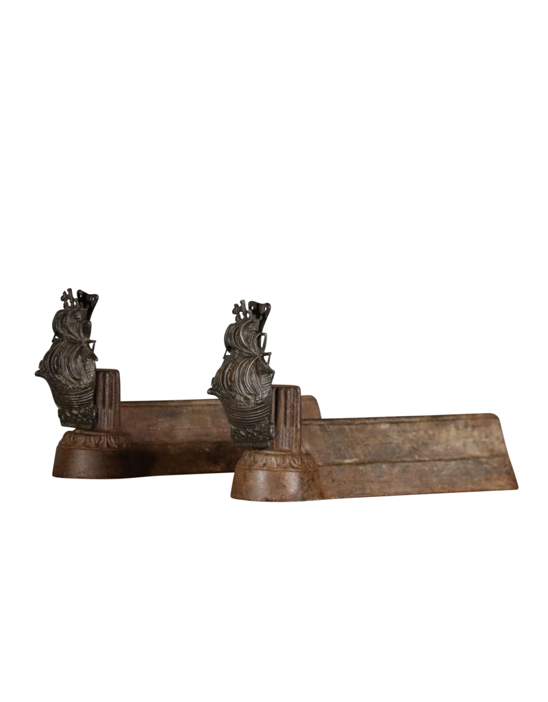Maison Leon Van den Bogaert 16Th Century Galleon — 21 cm High