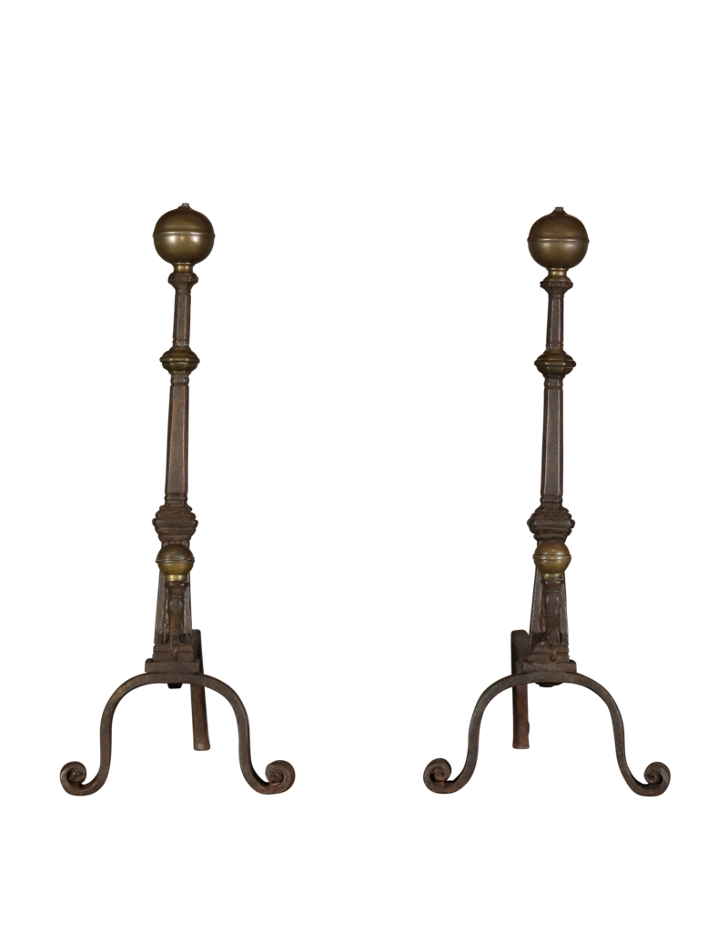 Spanish Castillo Style Andiron