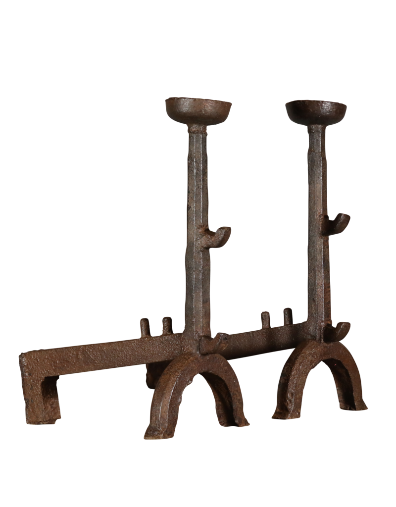 Medieval Cast Iron Andiron