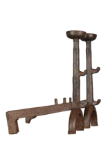 Maison Leon Van den Bogaert Mittelalterliches Gusseisen Andiron